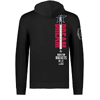 Unisex FISLL x Black History Collection  Houston Rockets Pullover Hoodie