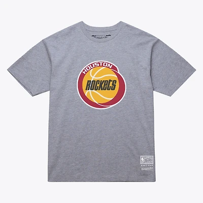 T-shirt unisexe Mitchell & Ness rouge Houston Rockets Hardwood Classics Arch