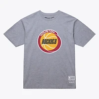 T-shirt unisexe Mitchell & Ness rouge Houston Rockets Hardwood Classics Arch