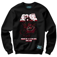 Unisex NBALab x Hyperfly Black Houston Rockets Year of the Snake Lunar New Collection Sweatshirt