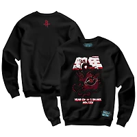 Unisex NBALab x Hyperfly Black Houston Rockets Year of the Snake Lunar New Collection Sweatshirt