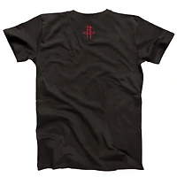 Unisex NBALab x Hyperfly Heather Black Houston Rockets Year of the Snake Lunar New Collection T-Shirt