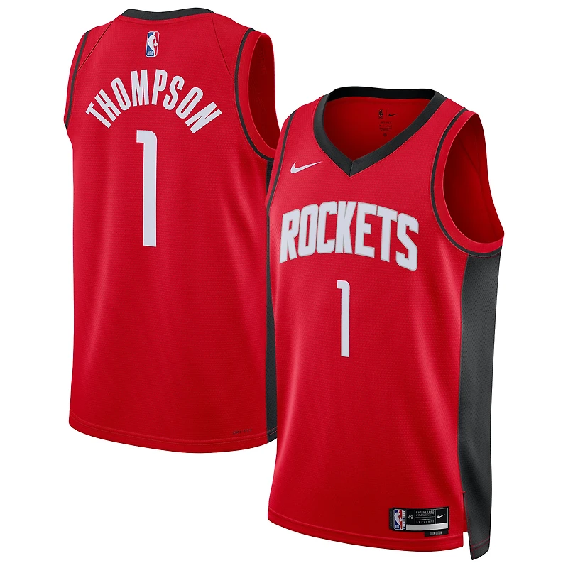 Unisex Nike Amen Thompson Red Houston Rockets Swingman Player Jersey - Icon Edition