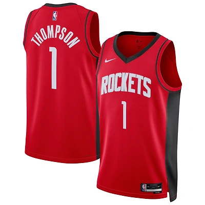 Unisex Nike Amen Thompson Red Houston Rockets Swingman Player Jersey - Icon Edition