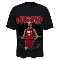 T-shirt unisexe Nike Kevin Durant noir Houston Rockets New Faces x Places