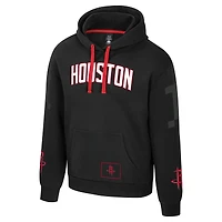 Sweat à capuche unisexe Stadium Essentials noir Houston Rockets City Star