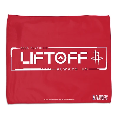 WinCraft Houston Rockets 2025 NBA Playoffs 15" x 18" Rally Towel