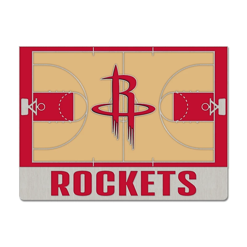 WinCraft Houston Rockets Court Collector Pin