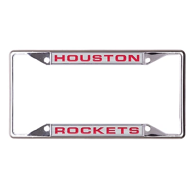 Cadre de plaque d'immatriculation découpé au laser WinCraft Houston Rockets