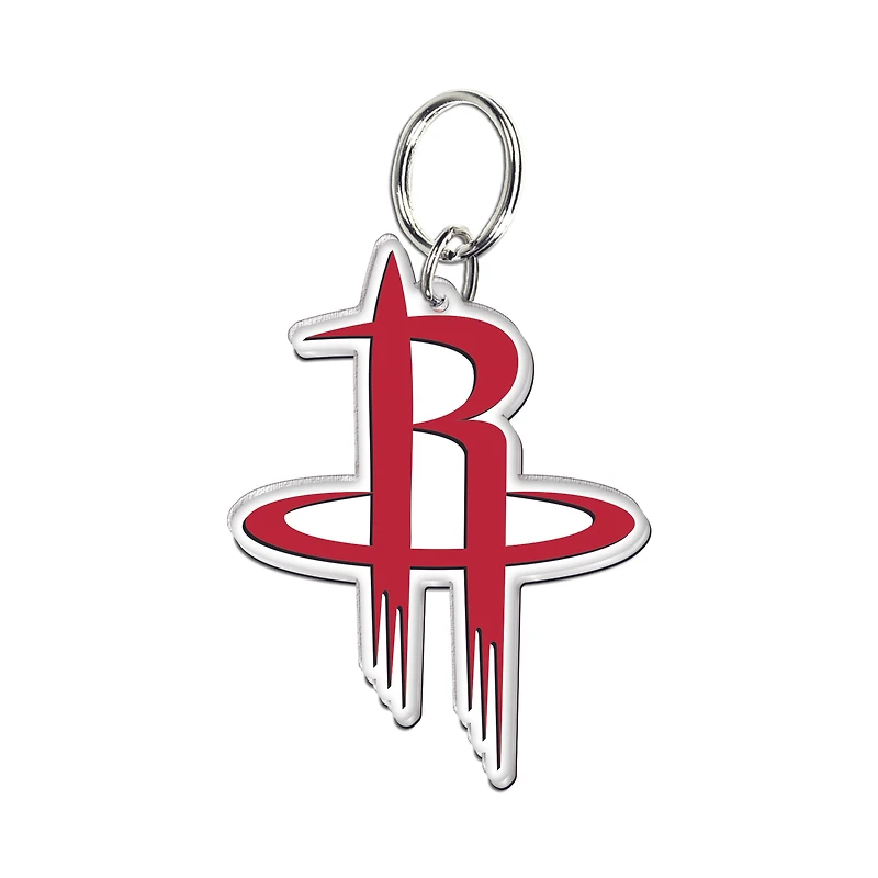 Porte-clés WinCraft Houston Rockets en acrylique de qualité supérieure