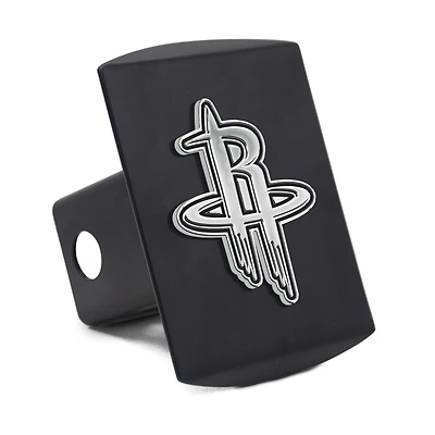 Housse d'attelage WinCraft Premium en métal chromé avec logo des Houston Rockets