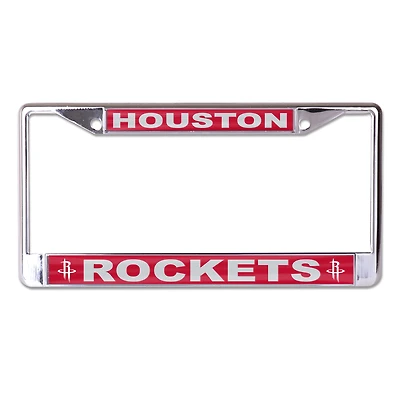Cadre de plaque d'immatriculation en métal WinCraft Houston Rockets S/L