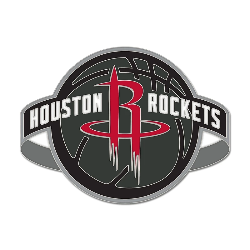 pin de collection WinCraft avec logo secondaire des Houston Rockets