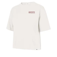 Women's '47  Cream Houston Rockets Love Letter Reed City T-Shirt