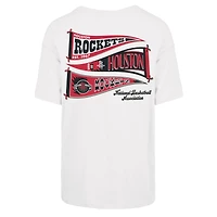 T-shirt Sadie blanc '47 Houston Rockets pour femmes