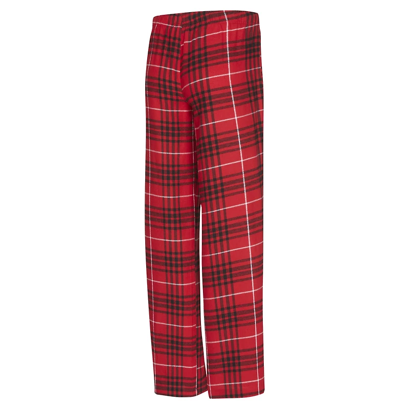 Women's Concepts Sport  Red/Black Houston Rockets Vector T-Shirt & Flannel Pants Sleep Set