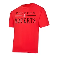 Women's Concepts Sport  Red/White Houston Rockets Copeland T-Shirt & Shorts Sleep Set