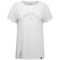 T-shirt blanc Levelwear pour femme, motif Influx Arch, Houston Rockets, fête des mères
