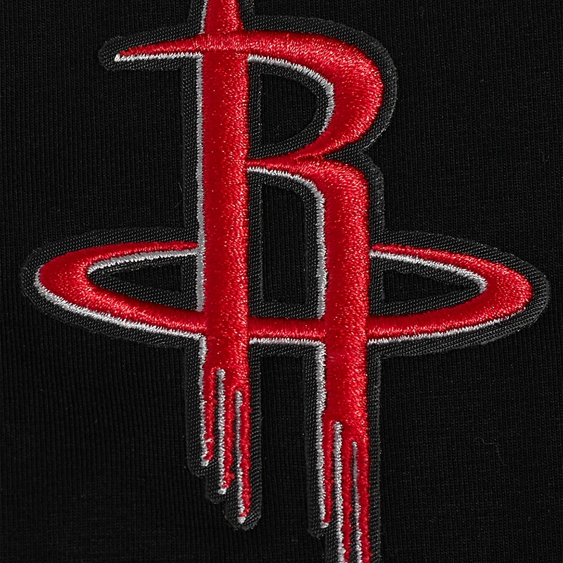 T-shirt court et boxy pour femme Pro Standard Houston Rockets Jewels noir