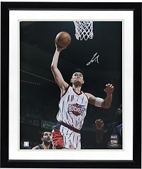 Photo dédicacée de Yao Ming (Houston Rockets) - Dunk contre les Sacramento Kings (40,6 x 50,8 cm)