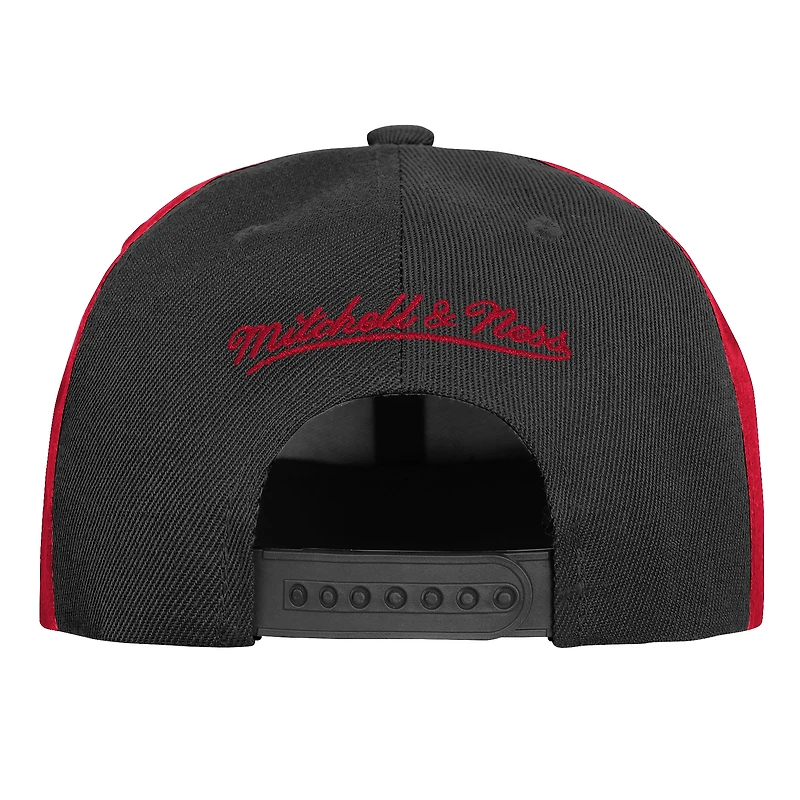 Youth Mitchell & Ness Red Houston Rockets Mascot Snapback Hat