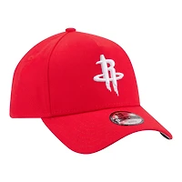 Casquette ajustable New Era rouge Houston Rockets 9FORTY pour jeunes