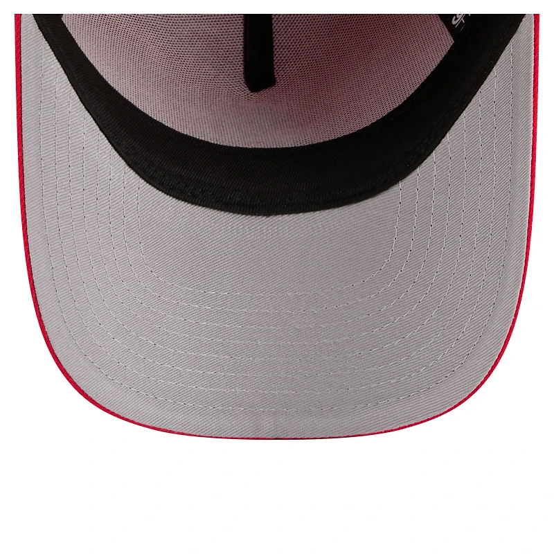 Youth New Era  Red Houston Rockets 9FORTY A-Frame Adjustable Hat