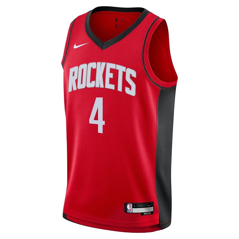 Maillot Swingman Nike Jalen pour jeunes Houston Rockets vert rouge - Édition Icon