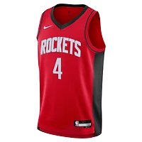 Maillot Swingman Nike Jalen pour jeunes Houston Rockets vert rouge - Édition Icon