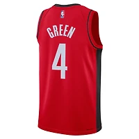 Maillot Swingman Nike Jalen pour jeunes Houston Rockets vert rouge - Édition Icon