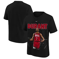 T-shirt Nike Kevin Durant noir pour jeune des Houston Rockets New Faces x Places