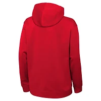 Youth Nike Red Houston Rockets Performance Practice Spotlight Pullover Hoodie