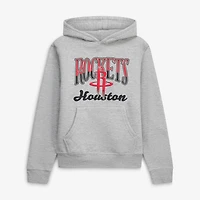 Youth Stadium Essentials  Heather Gray Houston Rockets Sky High Hoodie