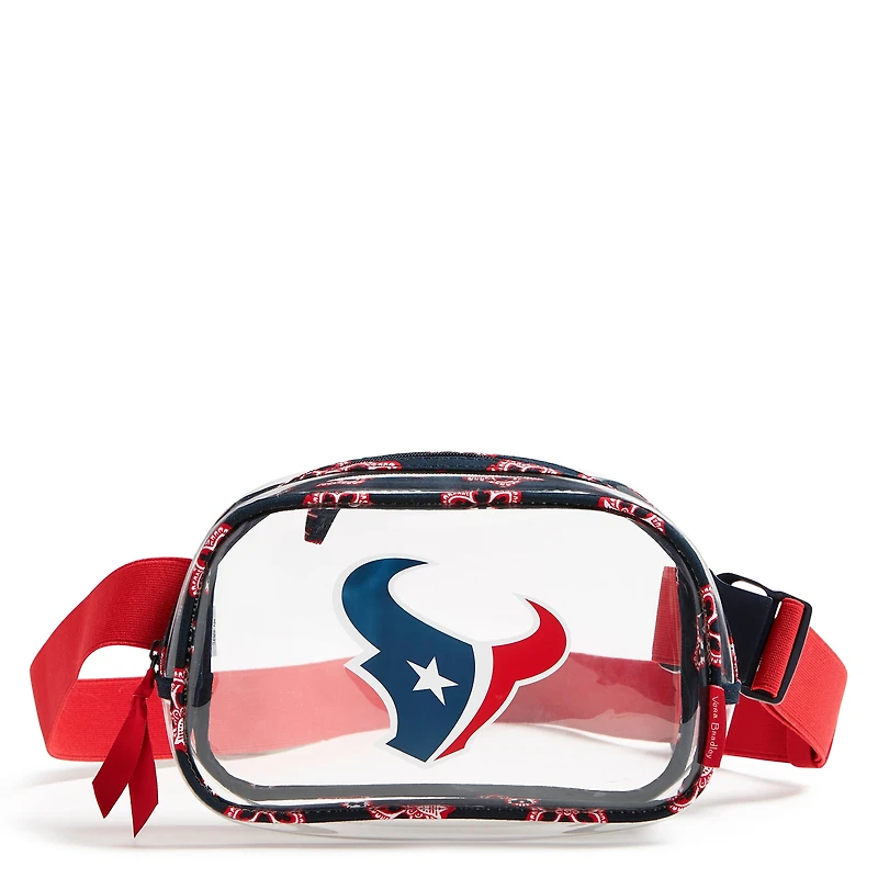 Sac banane transparent Vera Bradley des Houston Texans