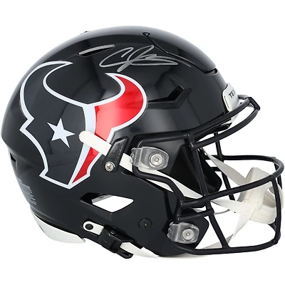 Casque Riddell Speed Flex Authentic autographié par Andre Johnson (Houston Texans)