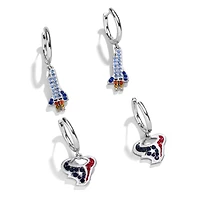 Ensemble de boucles d'oreilles BaubleBar Houston Texans