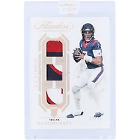 C.J. Stroud Houston Texans 2023 Panini Flawless Triple Multi Color Relics #M-CSD #13/15 Rookie Card