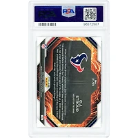 Carte C.J. Stroud Houston Texans 2023 Panini Prizm Green Prizm Fireworks #F-10 authentifiée par PSA (10 cartes)