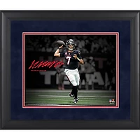 C.J. Stroud Houston Texans Facsimile Signature Framed 11" x 14" Spotlight Photograph