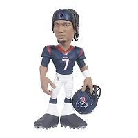 Figurine en vinyle GameChanger de 6 pouces de la série 5 des Houston Texans de CJ Stroud - Recherchez des variantes de couleurs unies rares