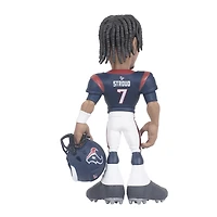 Figurine en vinyle GameChanger de 6 pouces de la série 5 des Houston Texans de CJ Stroud - Recherchez des variantes de couleurs unies rares