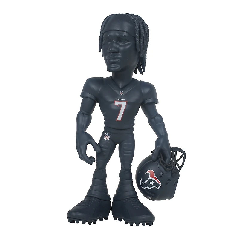Figurine en vinyle GameChanger de 6 pouces de la série 5 des Houston Texans de CJ Stroud - Recherchez des variantes de couleurs unies rares