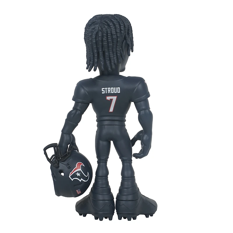 Figurine en vinyle GameChanger de 6 pouces de la série 5 des Houston Texans de CJ Stroud - Recherchez des variantes de couleurs unies rares