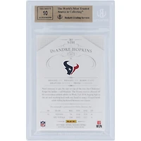 Carte Panini National Treasures 2014 autographiée par DeAndre Hopkins des Houston Texans, bleu #S-DH #1/1 BGS, 9,5/10 authentifiée - Sous-catégories 9,5, 9, 9,5, 10