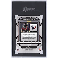 Derek Stingley Jr. Houston Texans Autographed 2022 Panini Prizm White Sparkle Prizm #369 #1/1 SGC Authenticated 8.5/10 Rookie Card 
