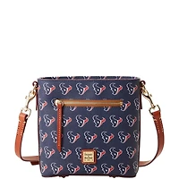 Dooney & Bourke Houston Texans Signature petit sac à bandoulière zippé