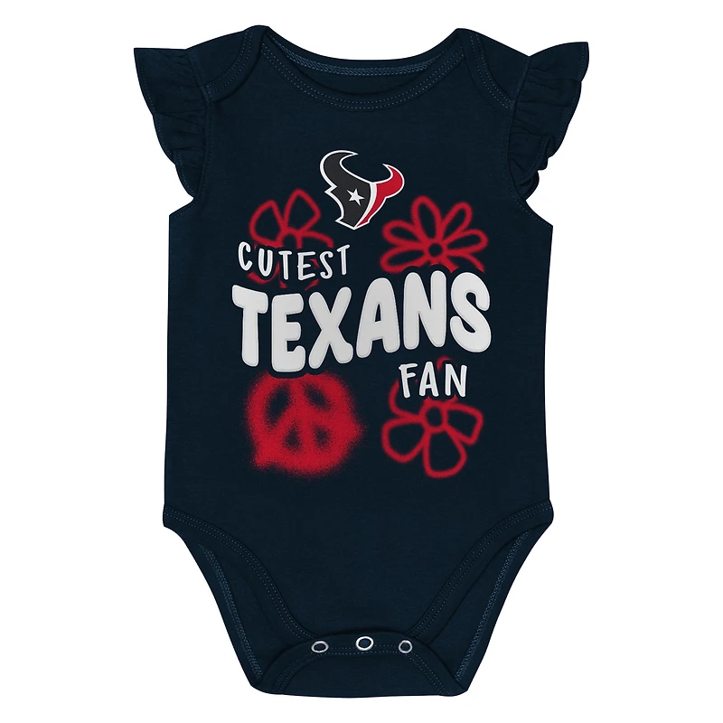Ensemble deux pièces pour nouveau-né et nourrisson Outerstuff Houston Texans The Sunshine