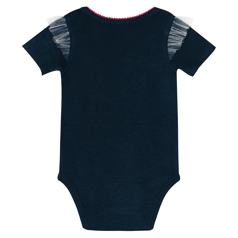 Ensemble body et jupe My Team Rocks pour nouveau-né fille Outerstuff Navy Houston Texans