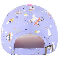 Girls Preschool '47 Lavender Houston Texans Unicorn Clean Up Adjustable Hat