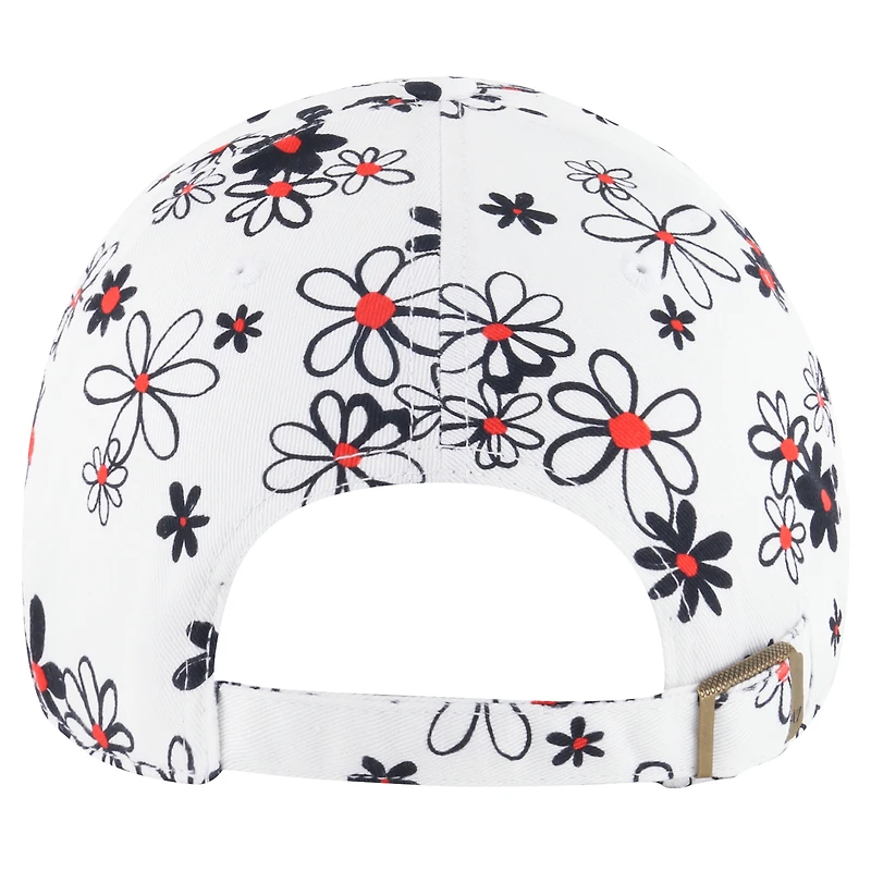 Girls Toddler '47 White Houston Texans Daisy Delight Clean Up Adjustable Hat